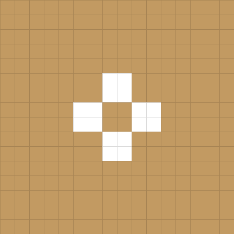 jimpphat’s crosshair from the new CS2 code, zoomed