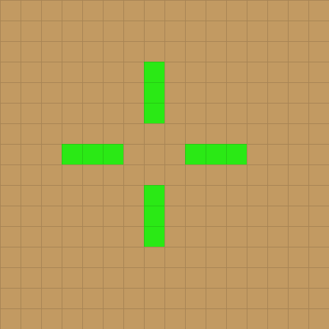 sh1ro’s crosshair from the new CS2 code, zoomed